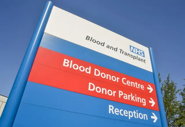 Blood donor centre