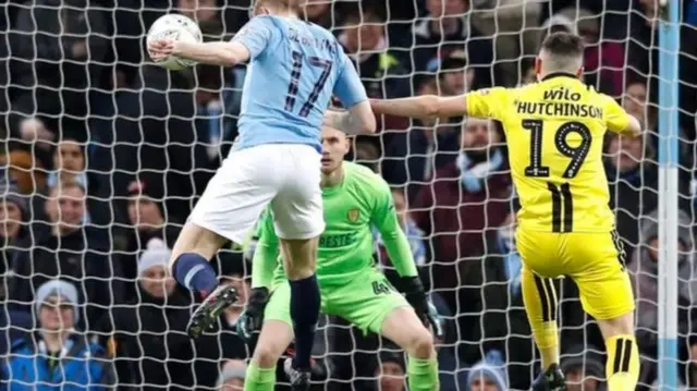 Burton v Manchester City