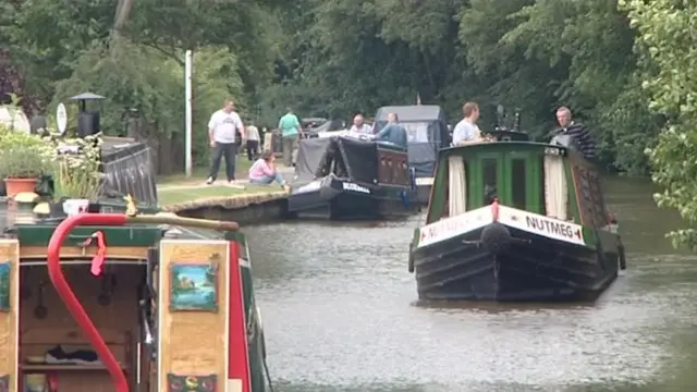 Boats on the canal