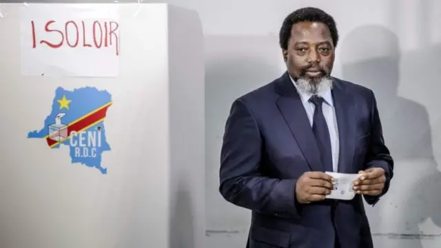 President Joseph Kabila is stepping down after 17 years in power