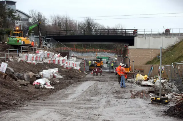 Killingworth Road works