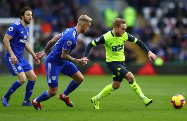 Alex Pritchard of Huddersfield Town