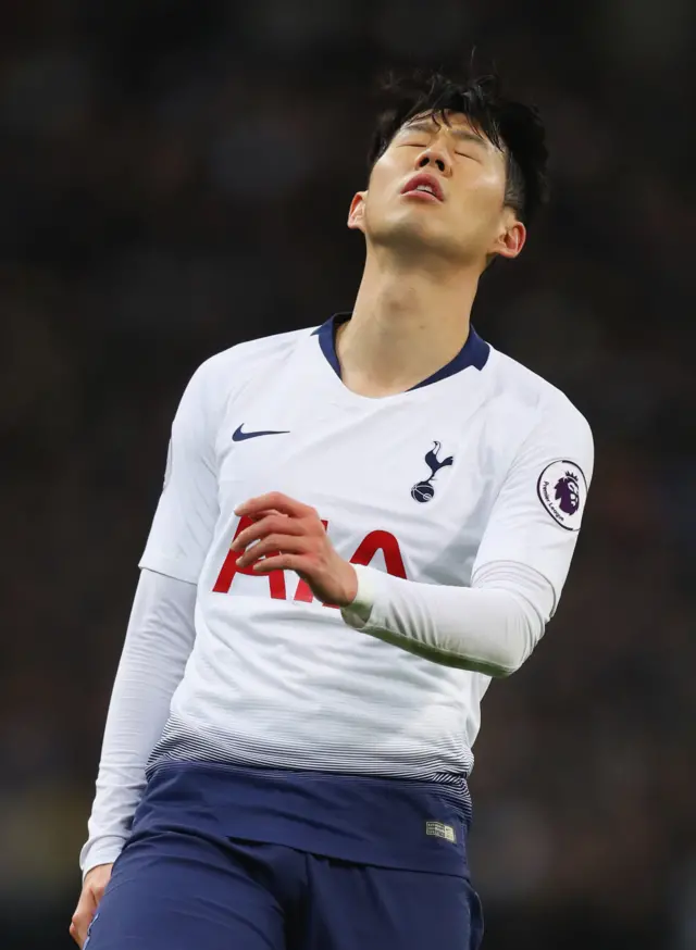 Heung-Min Son of Tottenham Hotspur