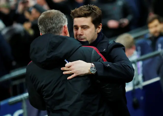 Mauricio Pochettino and Ole Gunnar Solskjaer