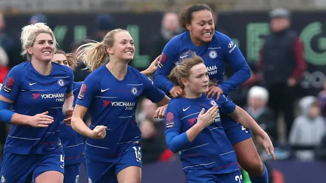 Chelsea celebrate