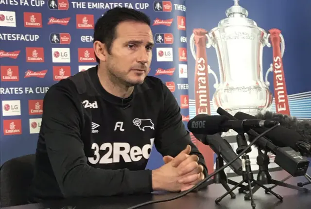 Frank Lampard at press conference