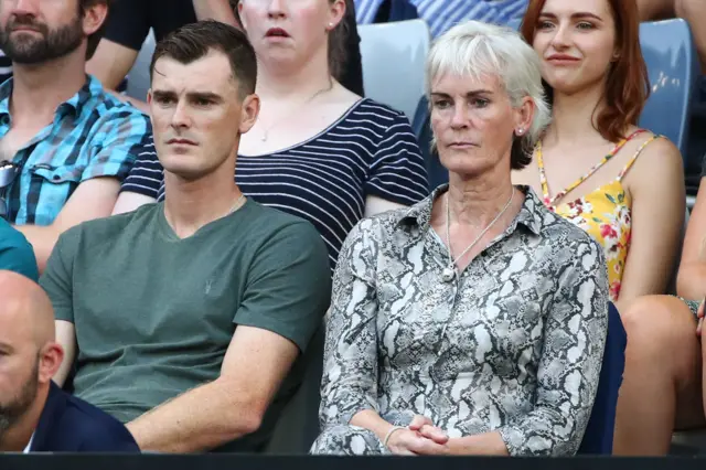 Jamie and Judy Murray