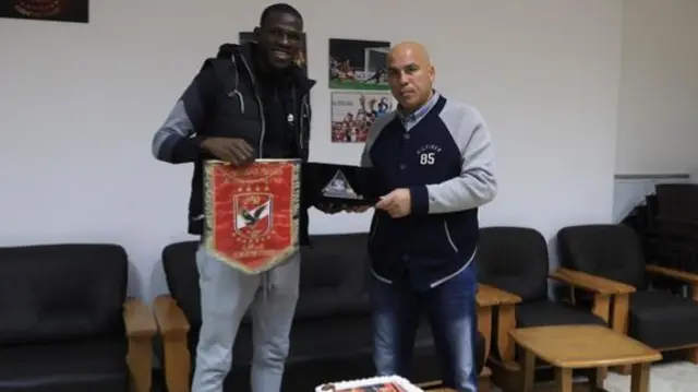 Salif Coulibaly bids farewell to Al Ahly