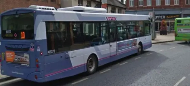 Bus in York