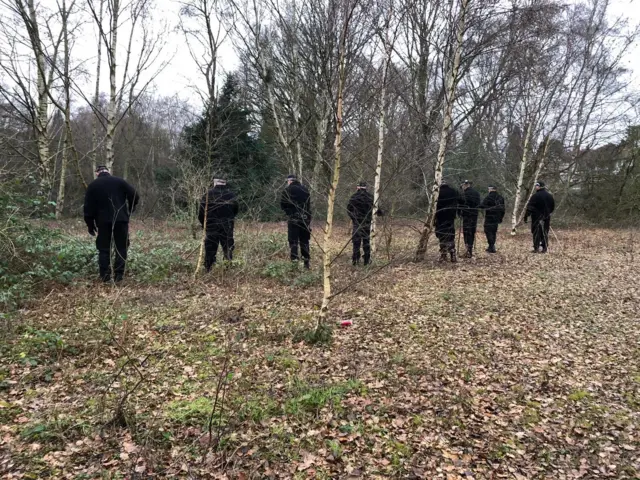 Officers found the combat knife discarded near Princess Alice park