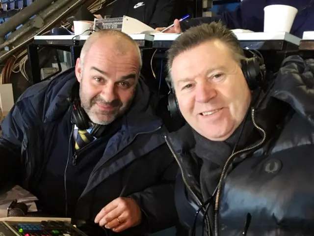 Ian Dennis and Chris Waddle