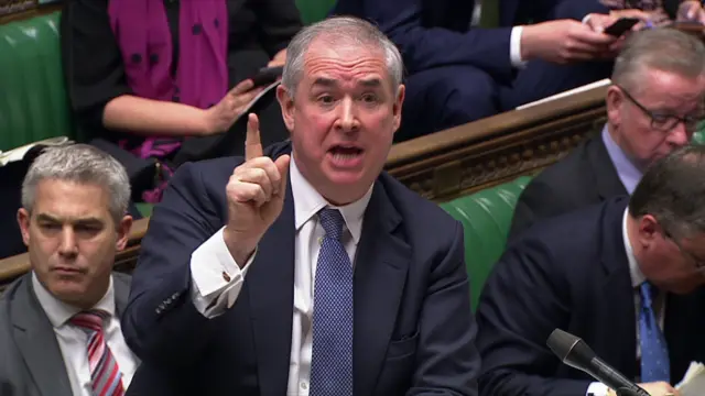 Geoffrey Cox, Michael Gove and Stephen Barclay