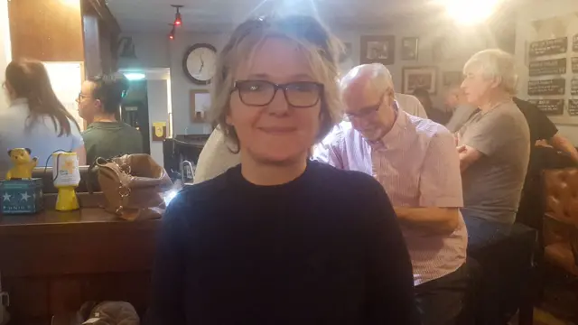 Ellie Furzeman, landlady at The White Lion pub in Wrightington