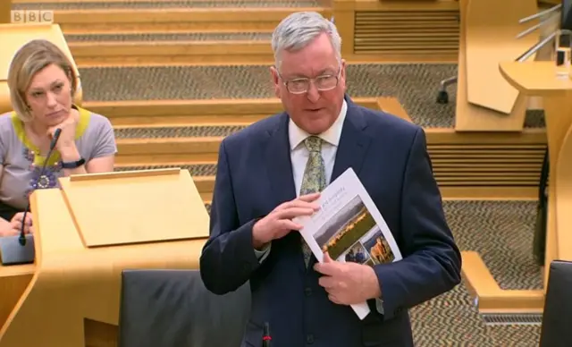 Rural Economy Secretary Fergus Ewing