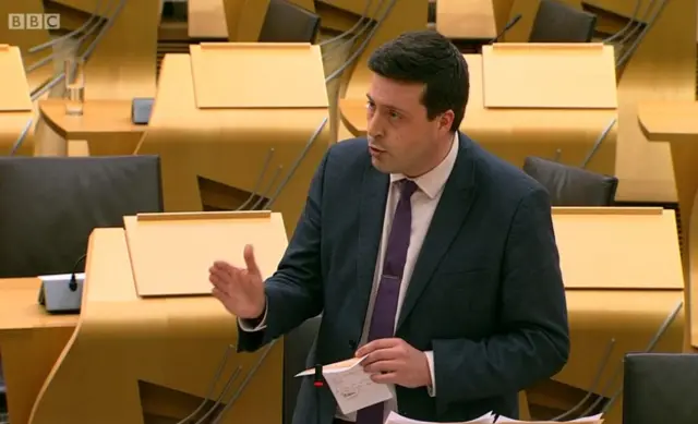 Business Minister Jamie Hepburn