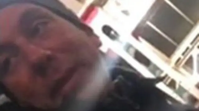 CCTV image of a wanted man