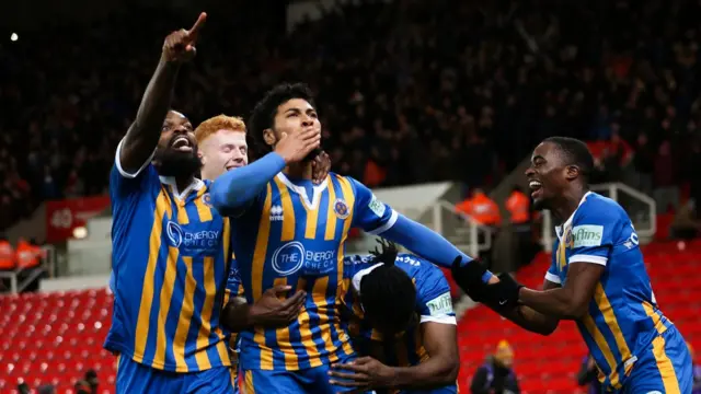 Shrewsbury Town goal