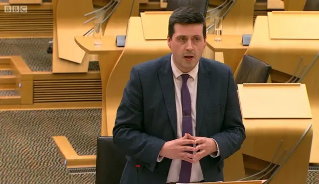 Business Minister Jamie Hepburn