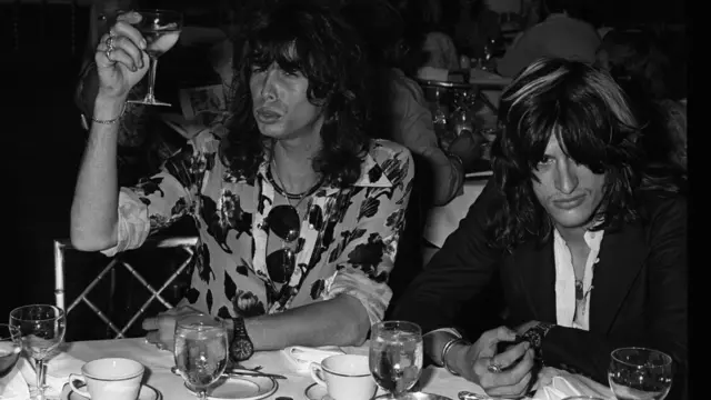 Steve Tyler and Joe Perry in 1978