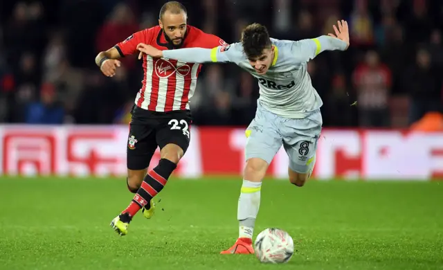 Nathan Redmond and Mason Mount