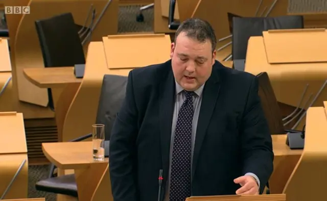 Tory MSP Jamie Halcro Johnston