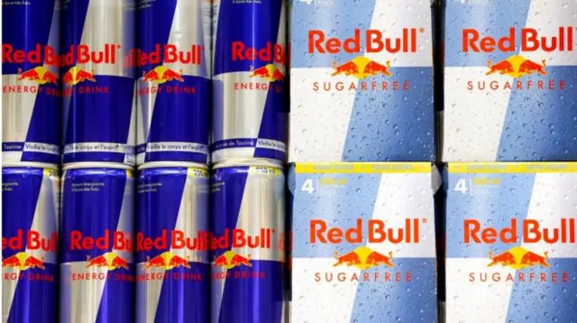 Red Bull cans