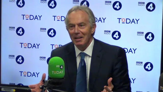 Tony Blair - Radio 4 Today