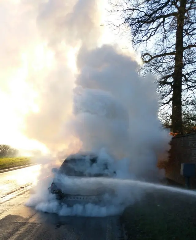 Car fire