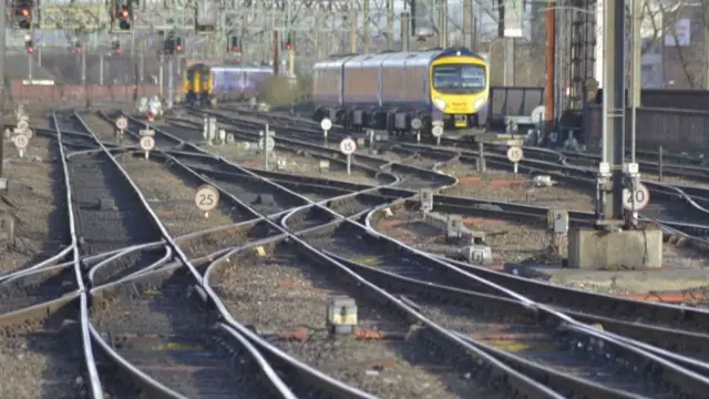 Manchester railway station