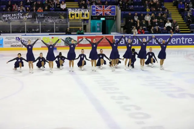 Synchronized skating