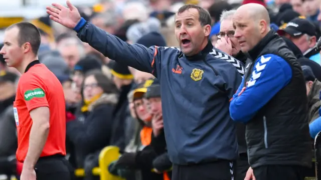 Auchinleck Talbot manager Tommy Sloan