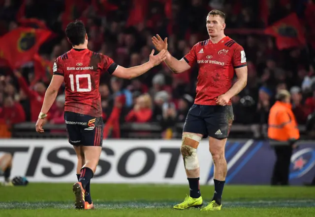 Munster celebrate