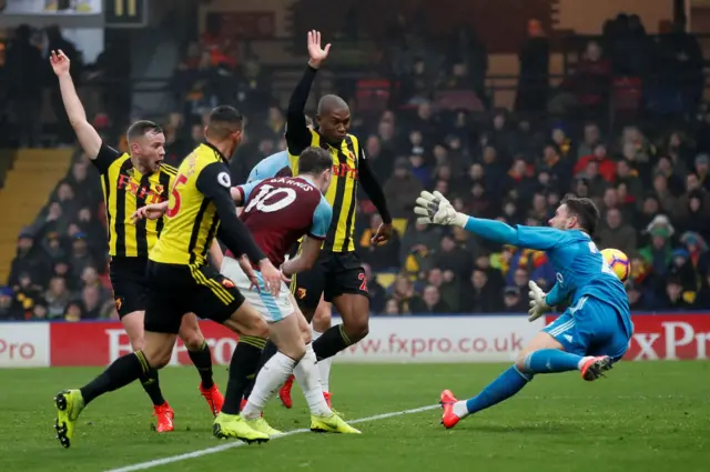 Ben Foster and Ashley Barnes