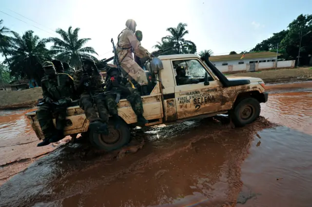 Seleka rebels March 28, 2013