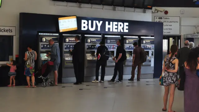Leicester railway station ticket office