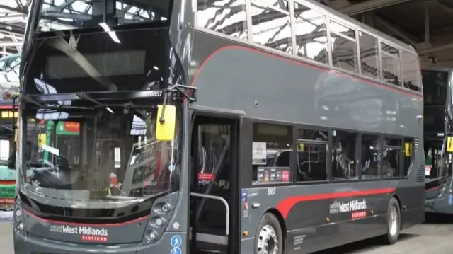 An example of one of the new buses