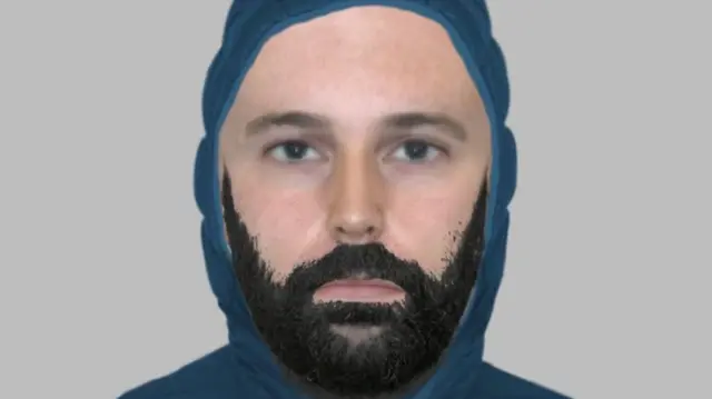 An e-fit of the suspect