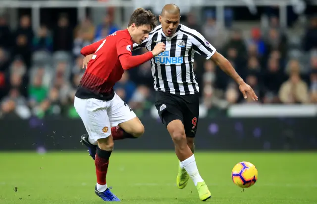 Victor Lindelof and Salomon Rondon