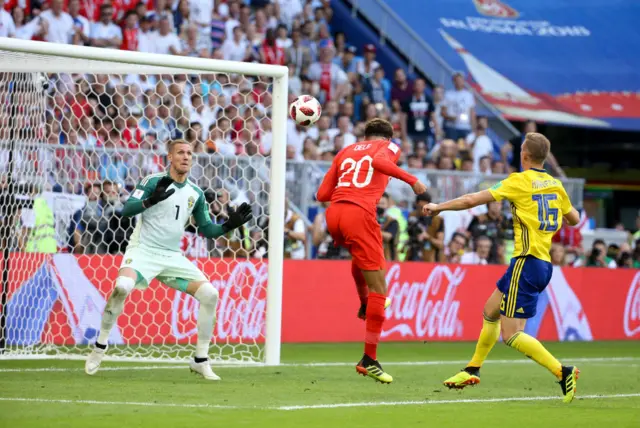 Alli scores for england v Sweden