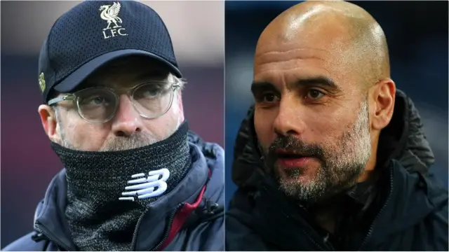 Klopp and Guardiola