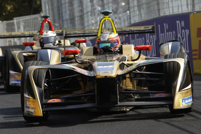 Jean-Eric Vergne and Andre Lotterer