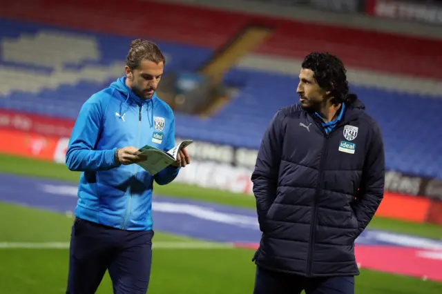 Jay Rodriguez and Ahmed Hegazi