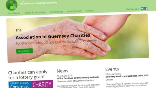 Association of Guernsey Charities website