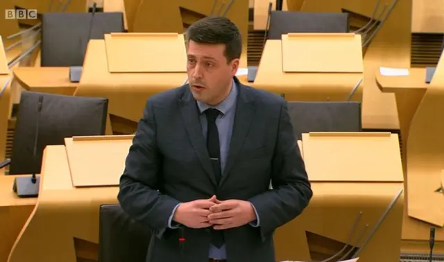 Business Minister Jamie Hepburn