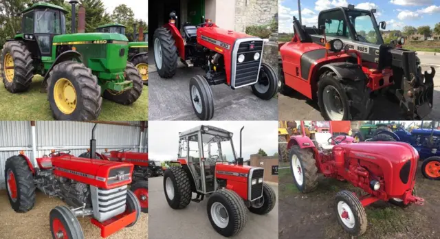 Stolen tractors