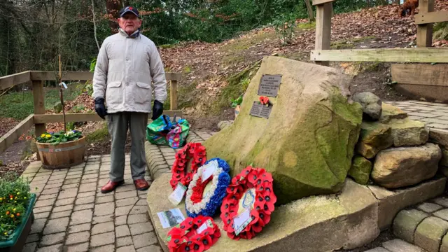 Tony Foulds and the memorial