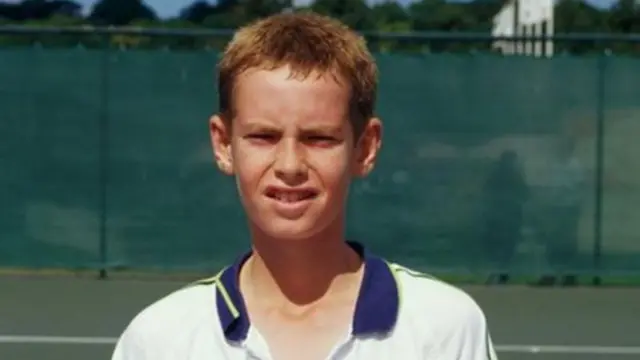 Young Andy Murray