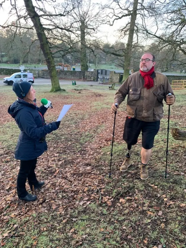 Interview in Bradgate Park