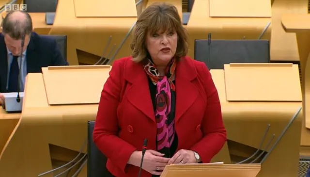 External Affairs Secretary Fiona Hyslop