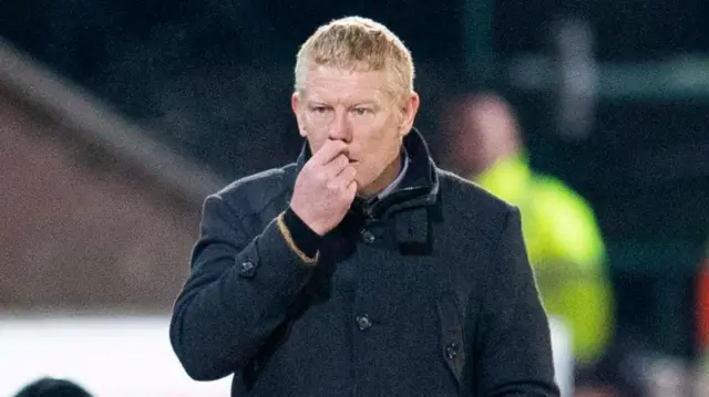 Gary Holt was disappointed in his side's defending for St Johnstone's winner